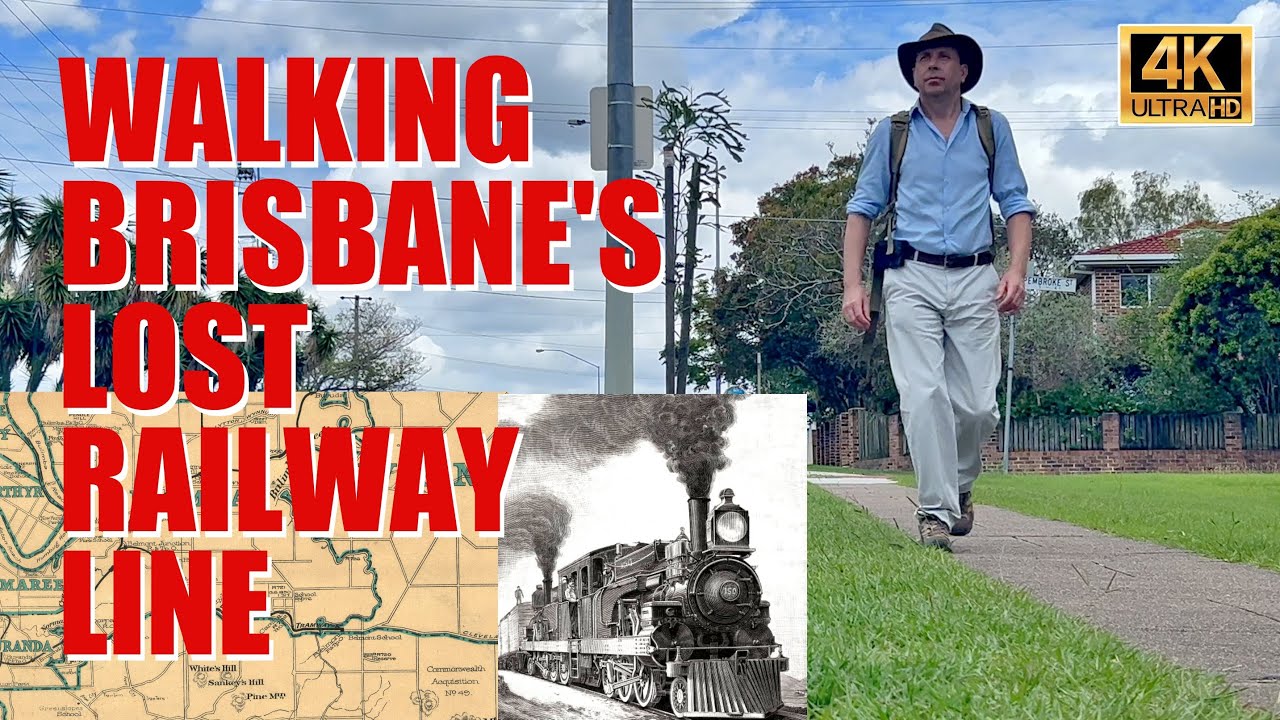 Walking Brisbane's LOST Railway Line The Belmont Tramway YouTube