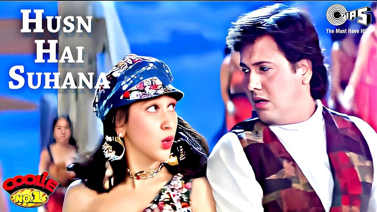 Husn Hai Suhana | Bollywood 90's Hits | Govinda & Karisma Kapoor | Abhijeet & Chandana Dixit