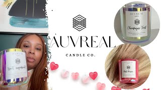 Valentines Day Candles! Auvreal Candle Co. by Paris Nikkole