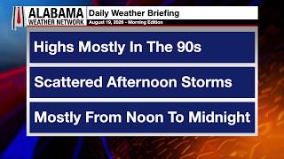 James Spann's Morning Briefing - Wednesday 8.19.26