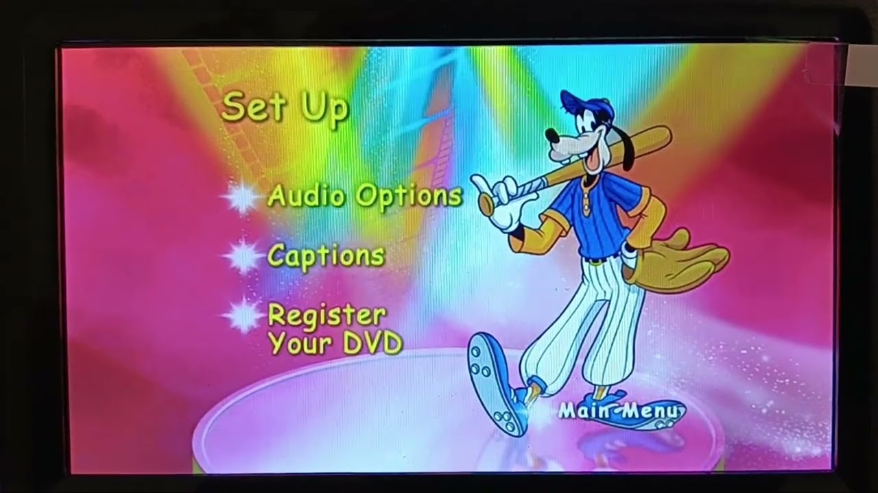 Classic Cartoon Favorites Vol. 5: Extreme Sports Fun 2005 DVD Menu Walkthrough