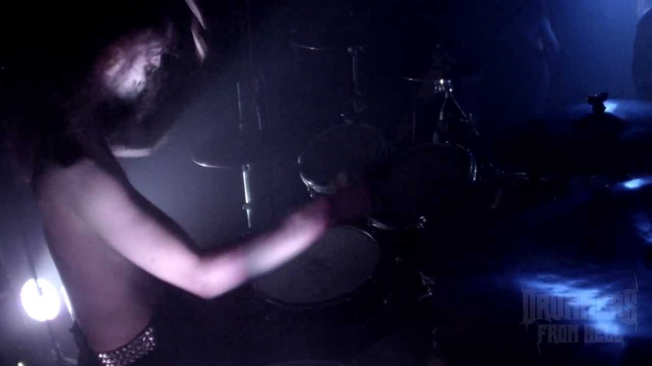 MASSEMORD@Piercing Ailing Heart of Humanity live at Cracow 2013 (Drum Cam)