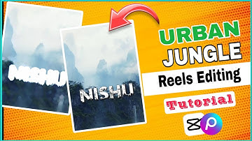 Viral Jungle Name Reels Editing Tutorial | Urban Jungle Font Video  Editing | JUST ONE CLICK🔥
