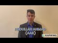 Introduction Video Abdullah Ahmad Software Engineer 8 December 2024 Introduction Video Abdullah Ahmad Software Engineer 8 December 2024