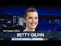 Betty Gilpin Was Accidentally Left in a Body Bag on the Set of Law & Order | The Tonight Show