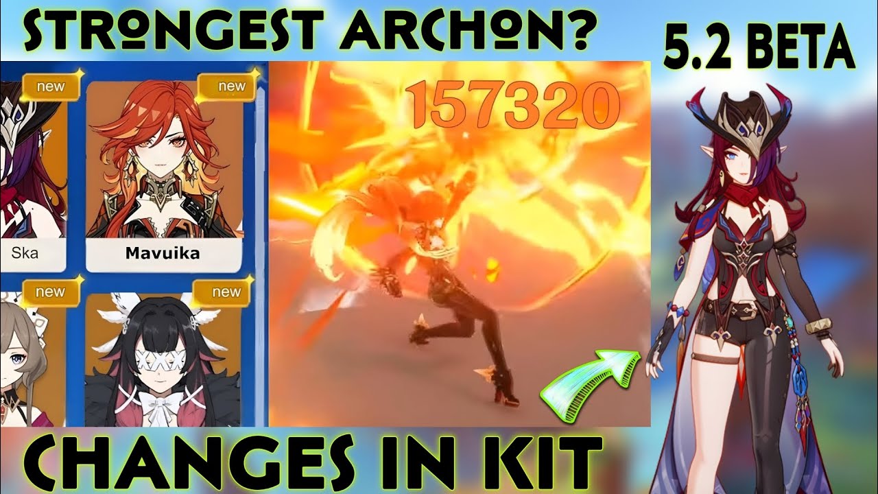 NEW UPDATE !! PYRO ARCHON'S KIT IS UNBELIEVABLE | CHANGES IN CHASCA ...