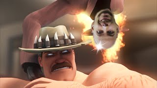 Saxton Hale vs Bald Spy