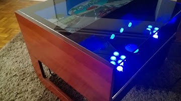 Stunning Pixelbox Arcade Coffee Table - 2 Player Retro Arcade Games Machine