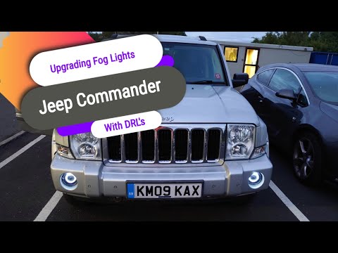 Upgrading Fog Lights on a Jeep Commander with DRL&rsquo;s