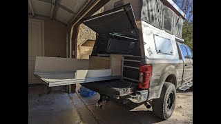 DIY Bedslide  simple, strong, lightweight  8020 aluminum  ultra low deck height