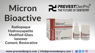 Micron Bioactive Cement Prevest Denpro The Future Of Dentistry