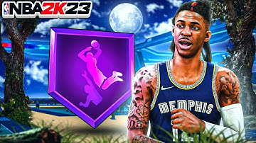 THIS JA MORANT BUILD BROKE NBA 2K23! Best Guard Build 2K23! Best Jumpshot + Best Badges 2K23!