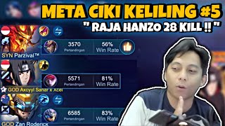 Streamer Ini Jago Hanzo 28 Kill !! Reaksi @Lord_Parzival ...