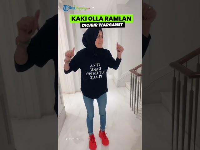 Penampilan Terbaru Olla Ramlan Dicibir Warganet, Kakinya Disebut Terlalu Kecil dan Makin Kurus class=