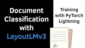 Fine-tuning LayoutLMv3 for Document Classification with HuggingFace & PyTorch Lightning