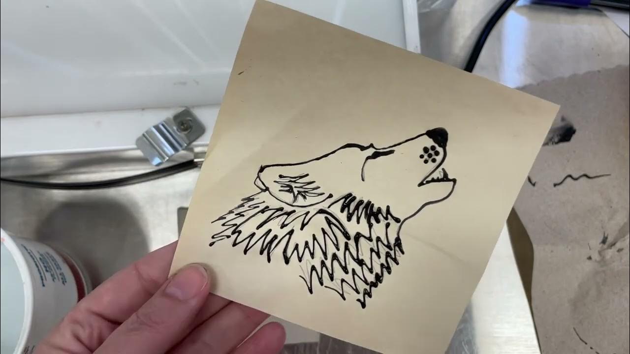 Making your own underglaze transfer from a drawing or photo YouTube