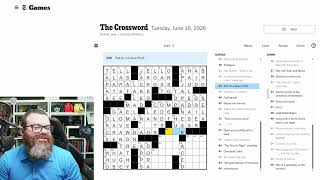 Learning Crossword Week 107 | NYT Crossword Tuesday June 16, 2026