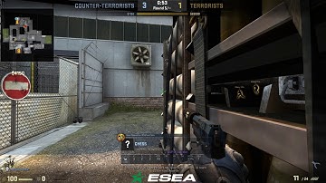 CS:GO - Its so tense dude... 1v5 ninja defuse...