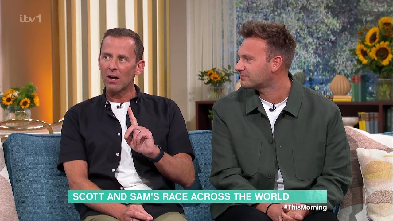 Scott Mills, Sam Vaughan (Celebrity Race Across The World Competitors) On This Morning [20.08.2024]