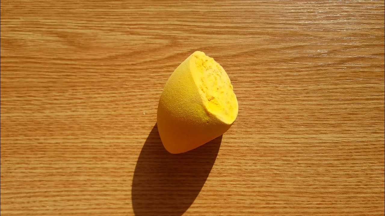 Old beauty blender ripping WATCH IN HD ig asmr_by_ann YouTube