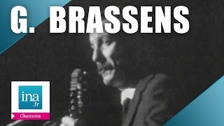 Georges Brassens "La route aux 4 chansons" | Archive INA chords