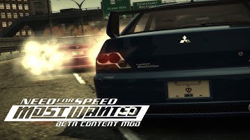 NFS Most Wanted Beta Content Mod 2.0 | Blacklist_1 Clarence "Razor" Callahan _ Race 3