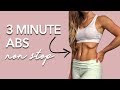 3 Minute Abs (NON STOP)