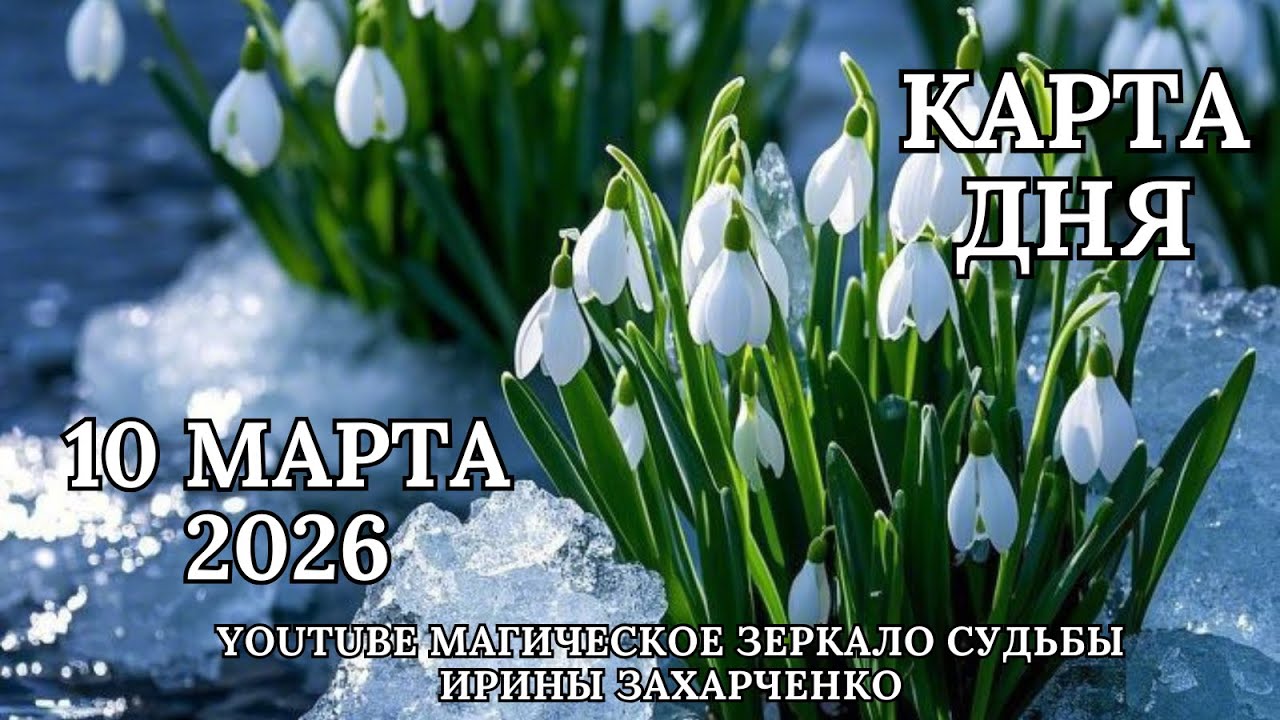 10 марта 🌸 Карта дня 🌿Развернутый Таро-Гороскоп/Tarot Horoscope+Oracle_today от Ирины Захарченко.