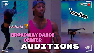 My Reaction to my BDC Auditions !! (NYC EXPERIENCE)