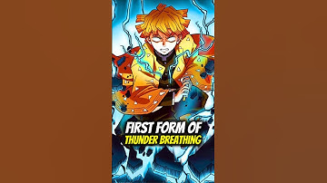 Why Thunder Breathing First Form Is So Hard to Master #demonslayer #shorts