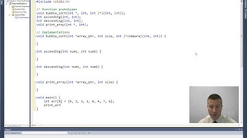 Intro to C Programming - Pointers to Functions Program