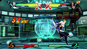 Umvc3 - Trish - Another Easy Midscreen Up TAC Unfly Infinite