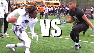 🔥🔥 Nike Football Opening Regionals | Atlanta | WR vs DB - 1v1s | 2017