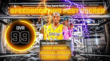 SECRET SPEED BOOSTING POST SCORER! This build will RUIN NBA 2K20!!