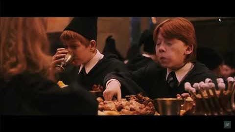 Meet Nearly Headless Nick || Harry Potter  and the Philosopher