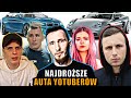 ⛔️ NAJDROŻSZE Auta Youtuberów | Rafonix, Isamu, OwcaWK, Thenitrozyniak