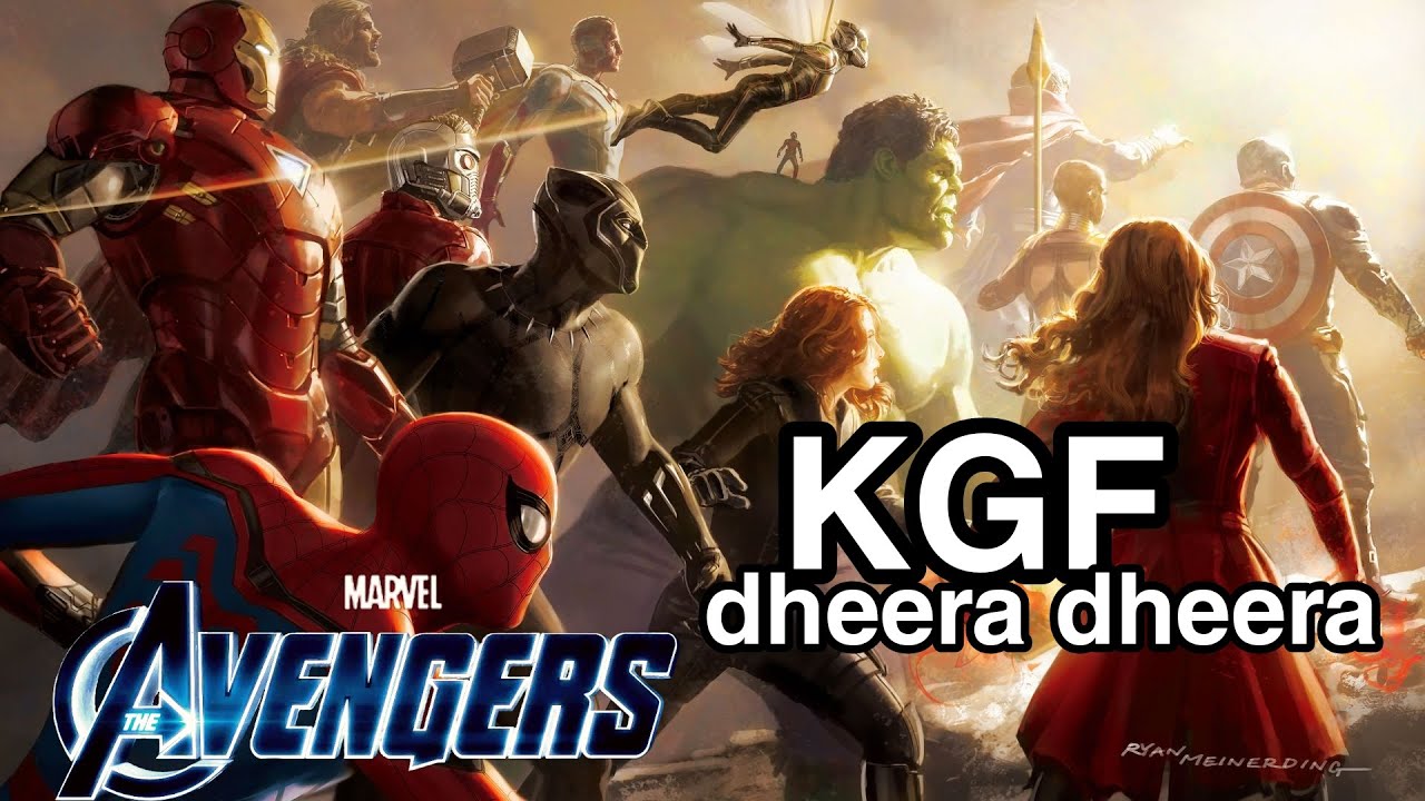 Marvel Avengers telugu KGF Dheera Dheera | edit by madhu
