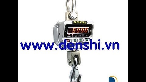 Cân treo điện tử OCS - Công ty cân điện tử Denshivn