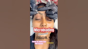 Microblading by@blackscissor6074 #pmu #browstylist #microblading #microblading courses
