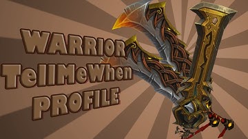Fury and Arms Warrior TMW Rotation Profile - 7.0.3 - LEGION w/Download