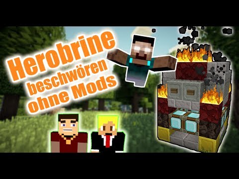 Herobrine beschwören ohne mods !