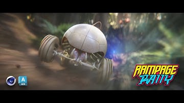 Rampage Rally 3D Challenge | TOP 100 | Alien Egg Car - CGI Breakdown