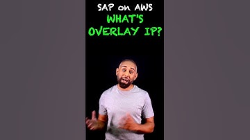 SAP on AWS: Overlay IP for High Availability
