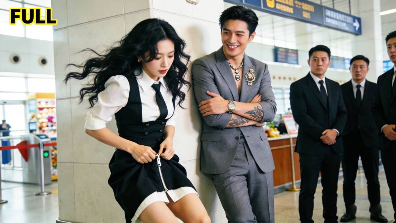 الرئيس التنفيذي القاسي لا يبتسم أبدًا — حتى يرى الفتاة مرتبكة في فستانها، فيبتسم!