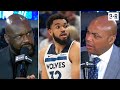 Shaq & Chuck Call Out KAT After Wolves Game 3 Loss vs. Mavs | Inside the NBA