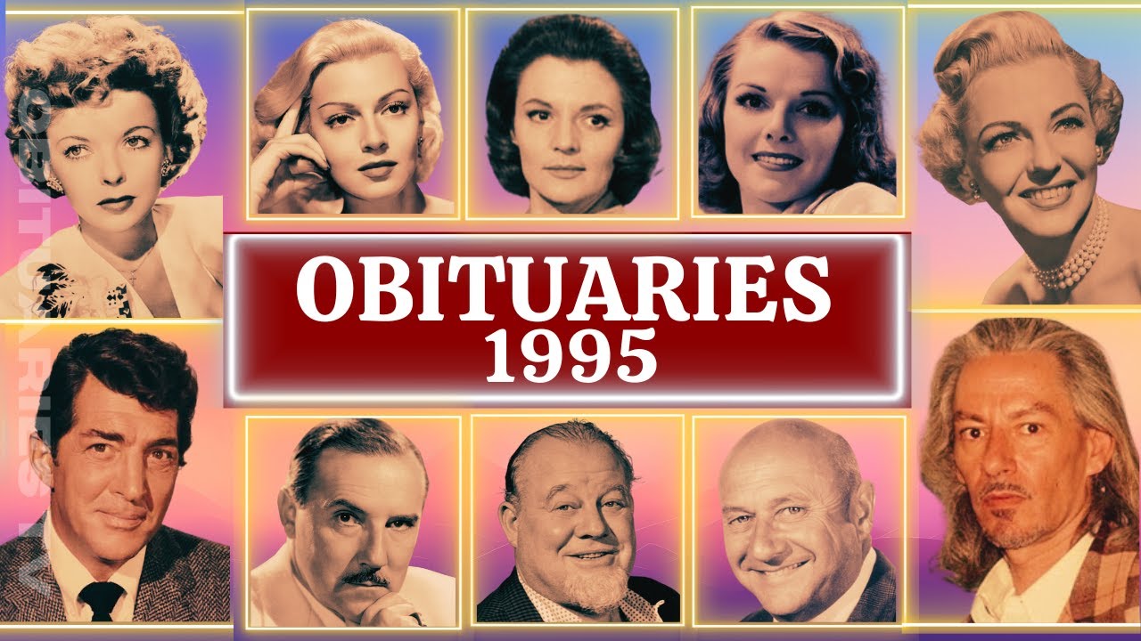Смерти в 1995 году. Часть 1. Некрологи. Телевидение.