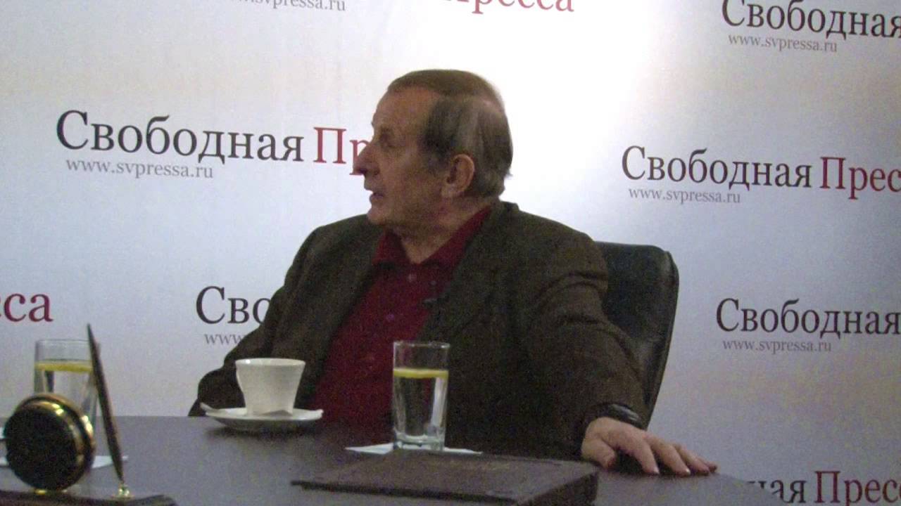 М.Веллер: «Я стал бы диктатором на 2 года» Часть 2