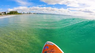 POV SURF  DAMN!! SNAPPER ROCKS IS TRANSLUCIDE (Australia #1)