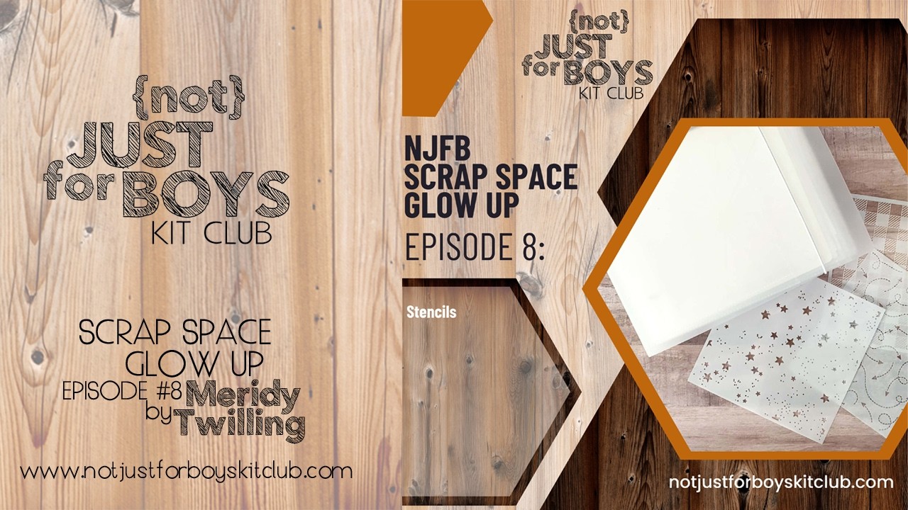NJFB {Scrap Space Glow Up} Эпизод 8: Трафареты