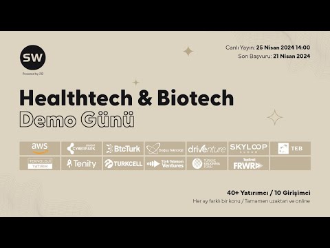 Healthtech & Biotech Demo Günü 2024